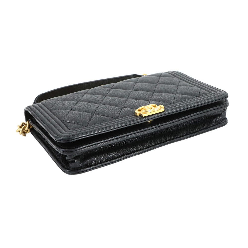 CHANEL Black Caviar Leather Wallet - Picture 5 of 10